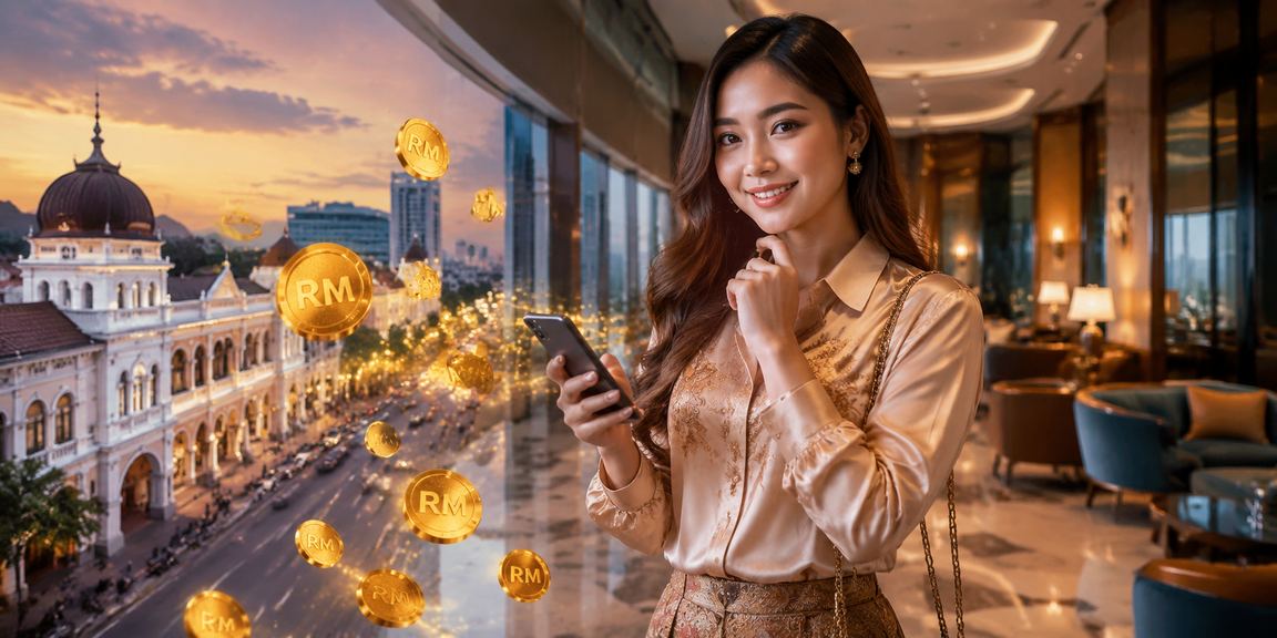 Pengguna melakukan deposit untuk taruhan loteri dengan mudah